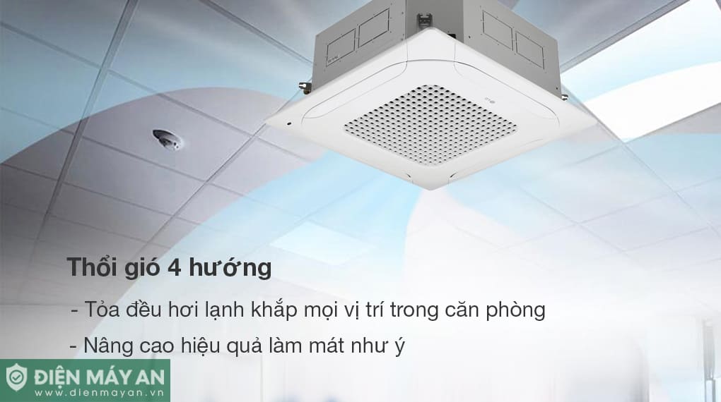 Điều hòa âm trần cassette LG Inverter 18000 BTU ZTNQ18GPLA0